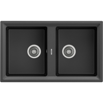 TEKA STONE 90 B-TG 2B granitový drez asfalt 115260006