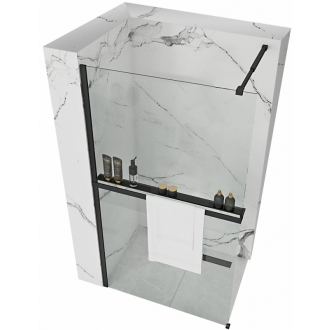 Rea Zástena walk-in Aero Black 110 REA-K6597