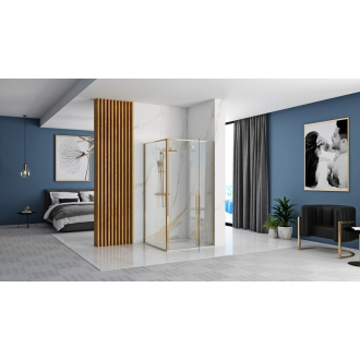 Rea Sprchovací kút Fargo L.Gold 90x90 REA-K4903