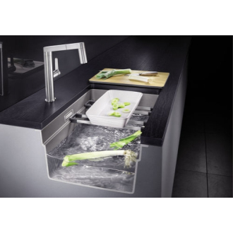 Blanco ETAGON 500-U 525887 jednodrez bez odkvapu čierna drez pod dosku