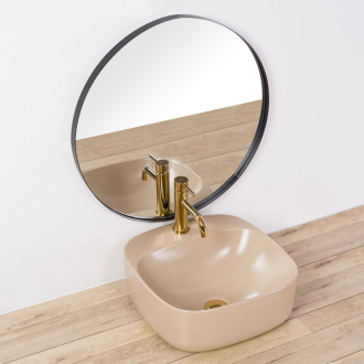 REA Umývadlo na dosku Luiza 42 Beige Matt REA-U9607