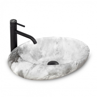 REA Umývadlo na dosku Roxy C Stone L.Grey REA-U6651