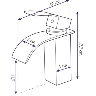 Rea Batéria umývadlová Falcon nízka BAT-00146
