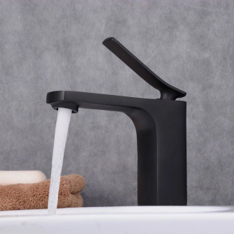 Rea Batéria umývadlová nízka Sonic Black BAT-00852