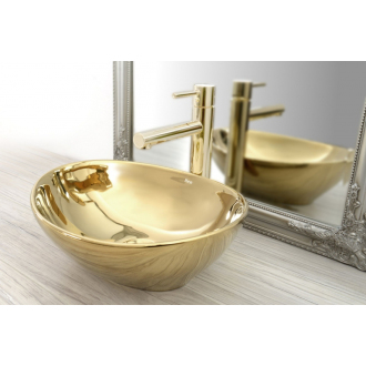 Rea Batéria umývadlová vysoká Tess Gold REA-B8803
