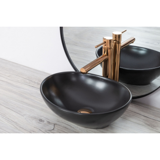 Rea Batéria umývadlová vysoká Tess Rose Gold REA-B8804