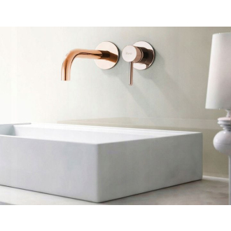 Rea batéria umývadlová podomietková Lungo Rose Gold REA-B8548