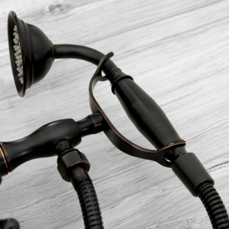 Rea batéria vaňová a sprchová Retro Old Black REA-B0224