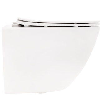 Rea Závesné WC Carlo Mini Rimless Duroplast/Flat REA-C2760