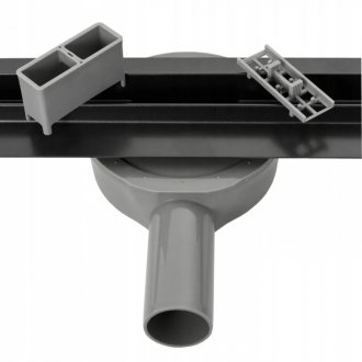 Lineárny odtok NEO Slim Pro Black