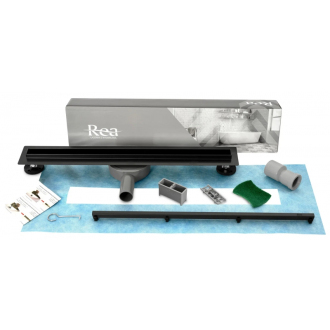 Lineárny odtok NEO Slim Pro Black