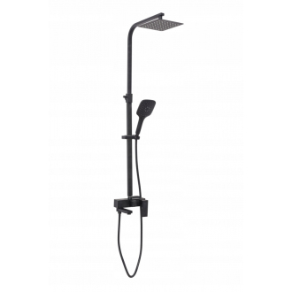 Rea Sprchový set s batériou Fort Black Matt REA-P9861