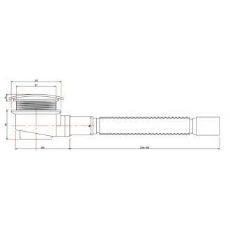 MEXEN Sprchová vanička 90x90 biela, 41109090