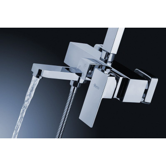 Rea sprchový set s batériou a dažďovou sprchou UltraSlim 20 Navaro REA-P0802