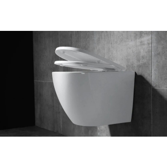 Rea Závesné WC Carlo Mini Rimless Basic ABS/ZM REA-C6200