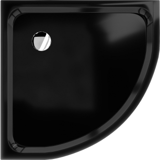 MEXEN Sprchová vanička Black 80x80, 41708080