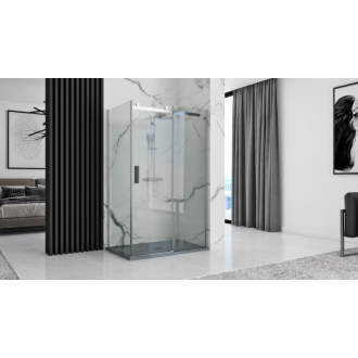 REA Sprchová vanička Grey Rock 80x100 REA-K4582