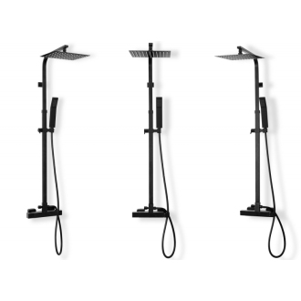 Rea sprchový set Milan Black REA-P7000