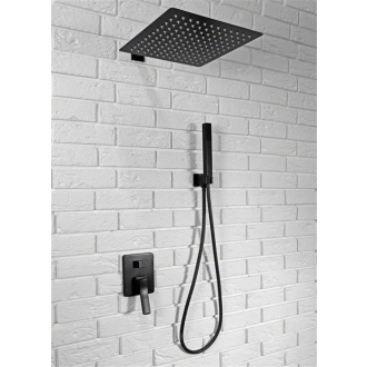 Rea podomietkový sprchový set Sonic Black REA-P0369