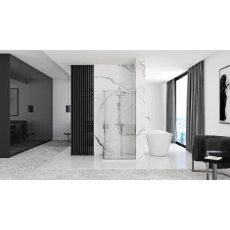 REA Sprchovací kút Punto chróm 90x90 REA-K0867