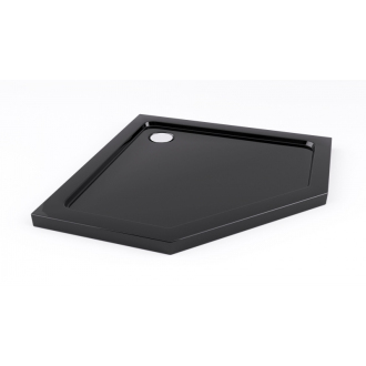 Rea Sprchová vanička Diamond Black 90x90 REA-K8543