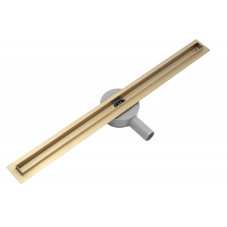 Rea Žľab s roštom Neo &amp; Pure 700 N PRE L.Gold Mirror