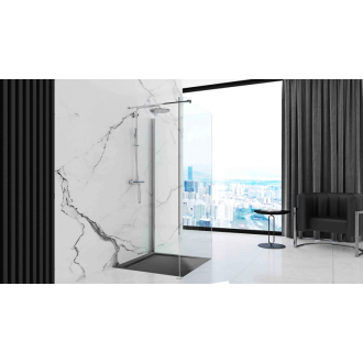 Rea Sprchová vanička Black Grand 80x100 REA-K4593