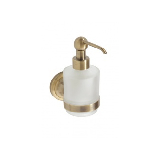 BEMETA RETRO bronz: Dávkovač tekutého mydla 200ml, sklo MINI 144109107