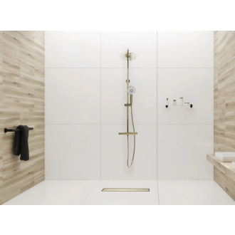 Rea Žľab s roštom Neo&amp;Pure 700 L.Gold REA-G7001
