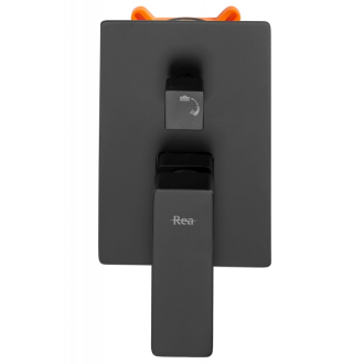 Rea Orix Podomietkový sprchový set + box, čierna REA-P8465