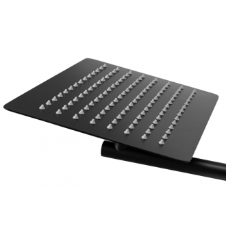 Rea Oval Podomietkový sprchový set + box, čierna REA-P8467