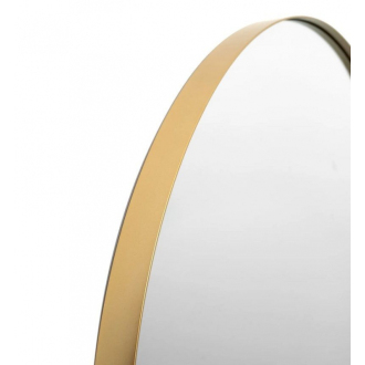 REA Okrúhle zrkadlo MR20G Gold 60cm HOM-09820