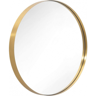 REA Okrúhle zrkadlo MR20G Gold 70cm HOM-09821