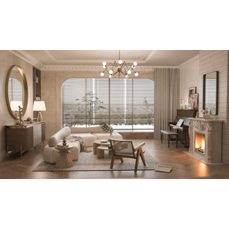 REA Okrúhle zrkadlo MR20G Gold 70cm HOM-09821