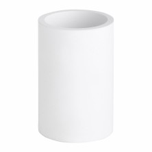 BEMETA GAMMA: Nádoba pre WC štetku na postavenie, guľatá, biela 131567451