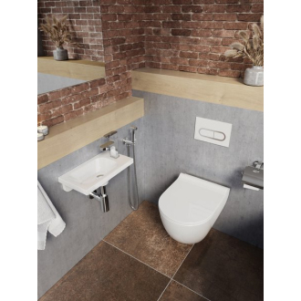 Ravak WC tlačidlo Chrome satin X01454