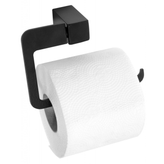 Držiak na toaletný papier s policou Rotary Black Mat 392602