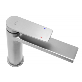 Rea umývadlová batéria Verso-brush steel, nízka REA-B9141