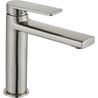 Rea umývadlová batéria Verso-brush steel, nízka REA-B9141