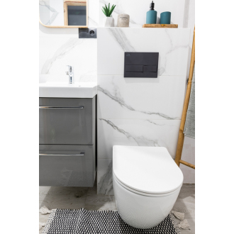 Laveo DESNA VMD_600S Závesné WC, biela