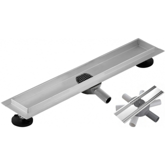 FLAT 360 nerezový sprchový žľab 700mm 1040070