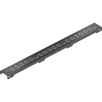 Rošt čierny pre žľab FLAT čierny vzor M18 500mm 1723050