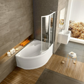 Ravak VSK2 ROSA 140 P Rain 76P7010041