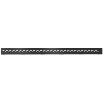 Rošt čierny pre žľab FLAT čierny vzor M18 800mm 1723080