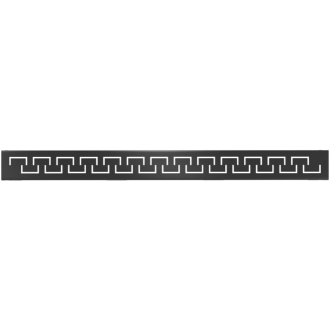 Rošt čierny pre žľab FLAT čierny vzor M15 500mm 1724050