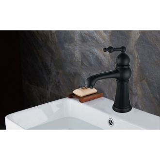 MEXEN RETRO Black umývadlová batéria 73200-70