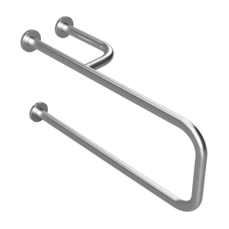 BEMETA HELP: Podperné madlo, pravé, brús 301112162