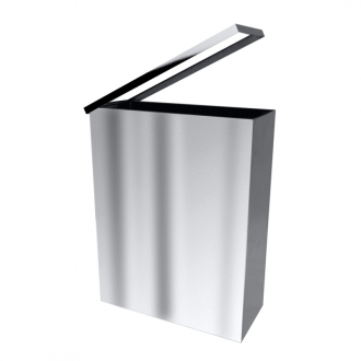 BEMETA Hranatý odpadkový kôš, nerez lesk, 25l 125115041