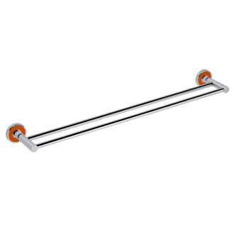 BEMETA TREND-I: Držiak uterákov dvojitý, oranžová 104104058g