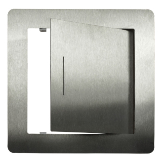 Nerezové dvierka Exkluzív 400x400 HACO
